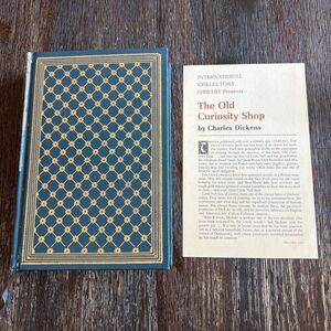 The Old Curiosity Shop Charles Dickens International Collectors Library Vintage